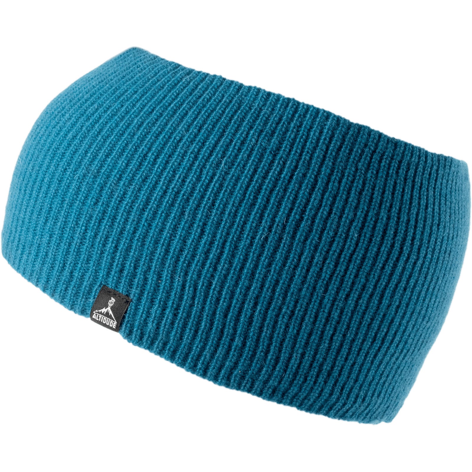 ALTIDUDE Merino Stirnband Hermit Ripp Strick Kopfband Ohren Schützer Lamm Wolle Farbe: sand