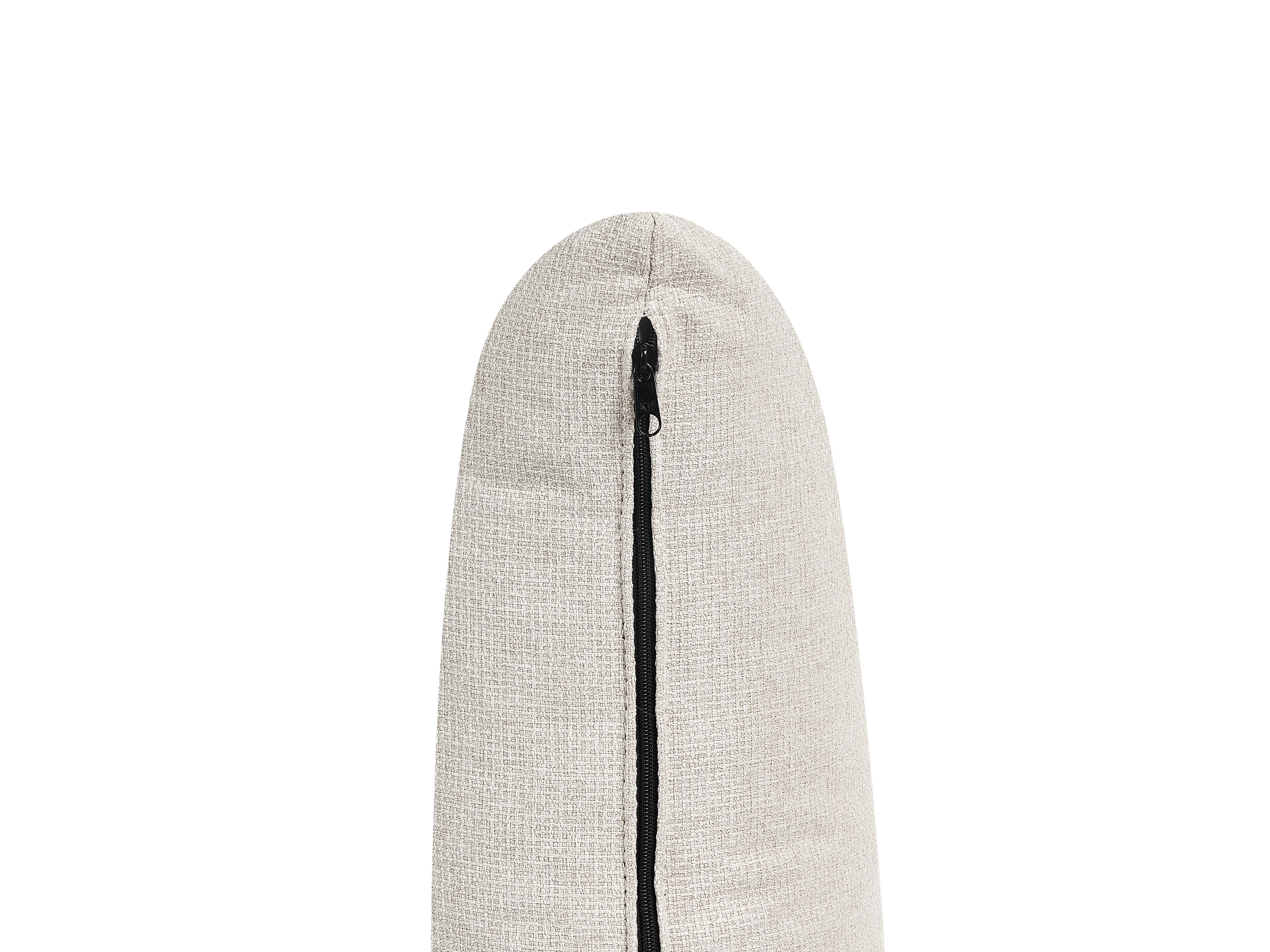Bank 3-zits JARPEN Stof Lichtbeige