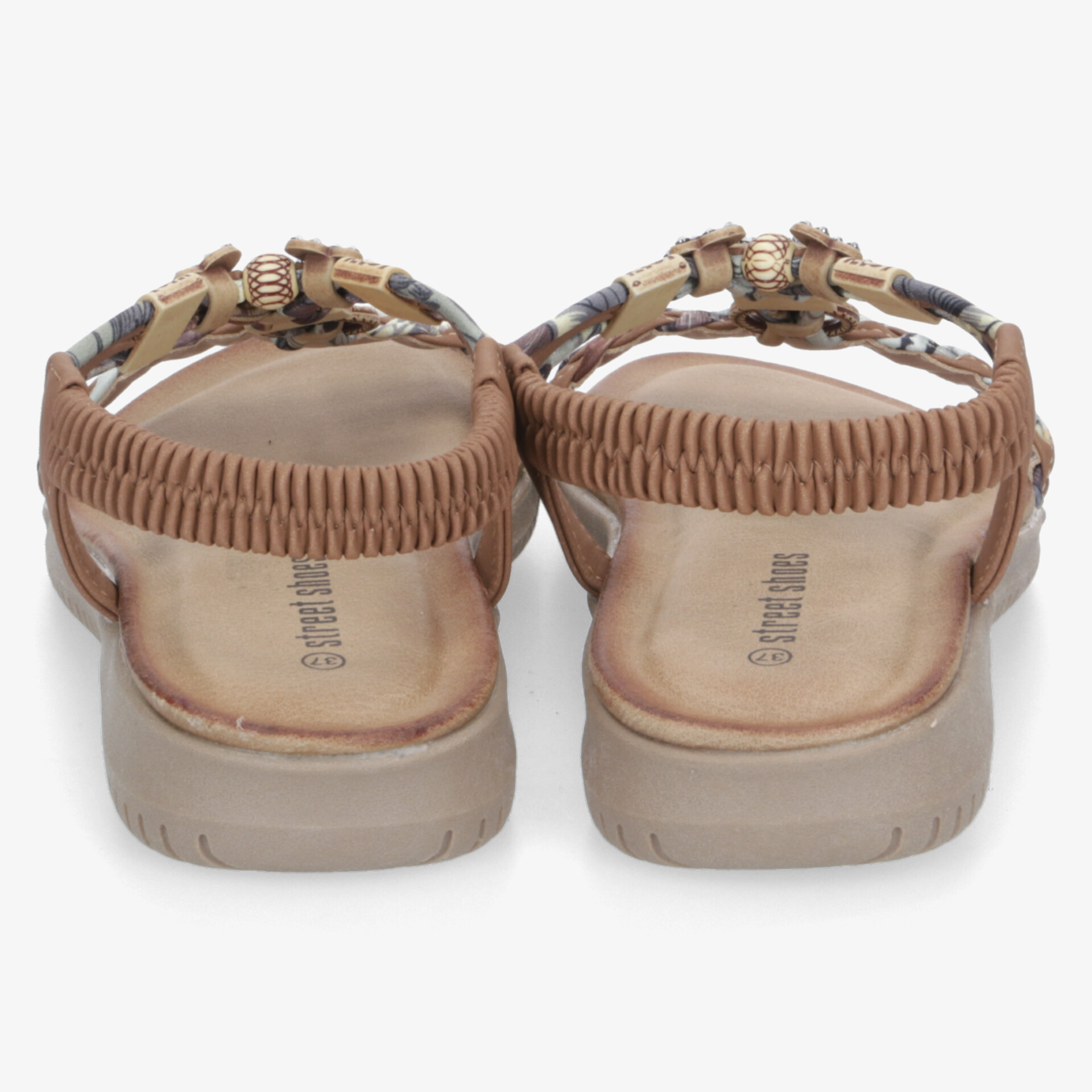 street shoes Damen Riemchensandalen braun