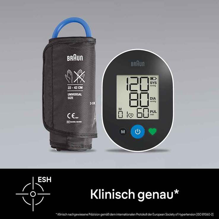 Braun Blutdruckmessgerät Exact Fit 2 Oberarm, 1 St