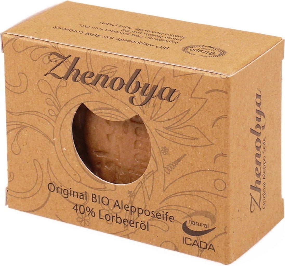 Zhenobya  Original Alepposeife 40% Lorbeeröl, 170 g