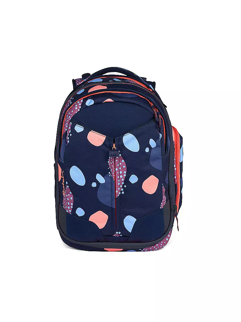 SATCH Schulrucksack Match Coral Reef dunkelblau