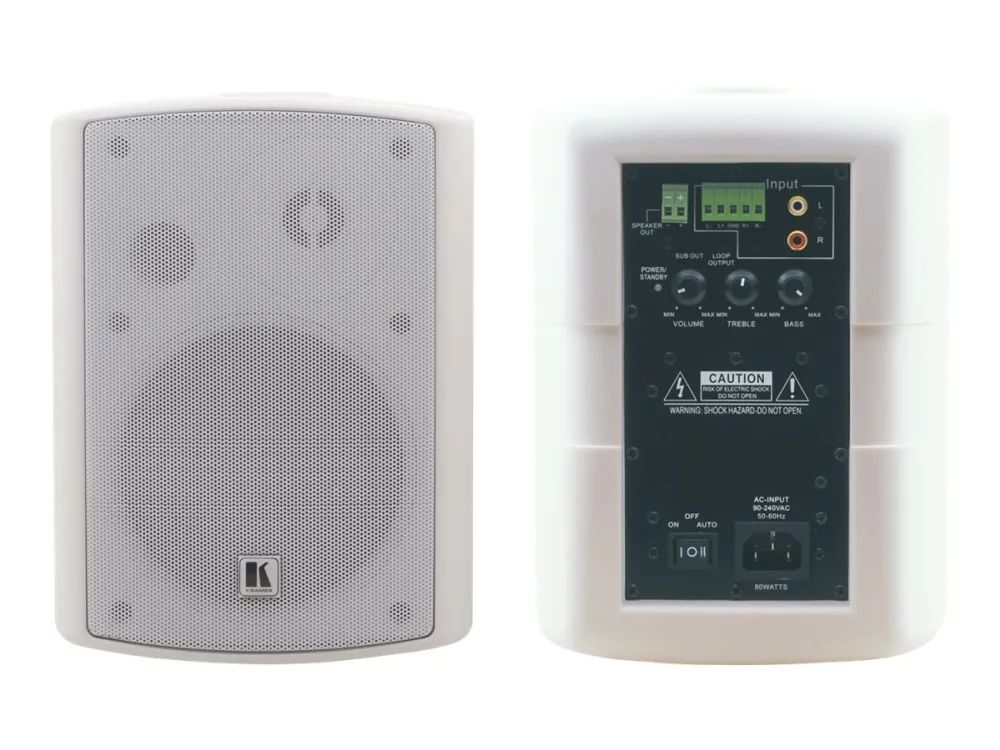 Kramer SPK-WA511 - Højttalere - 60 Watt (Total) - 2-vejs - hvid