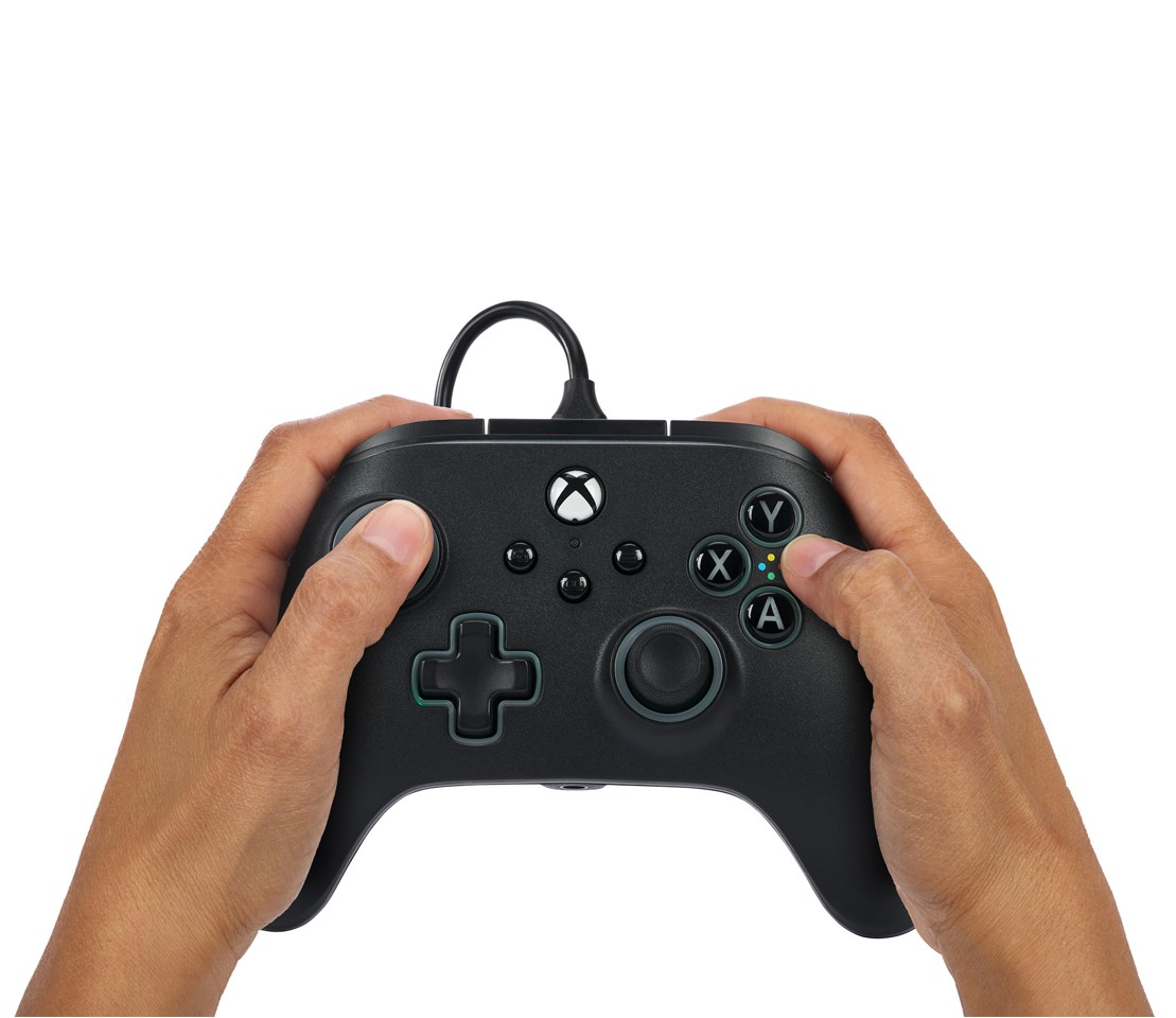 PowerA Advantage Wired Controller - Xbox Series X/S -m/ Lumectra + RGB LED Strip - Black