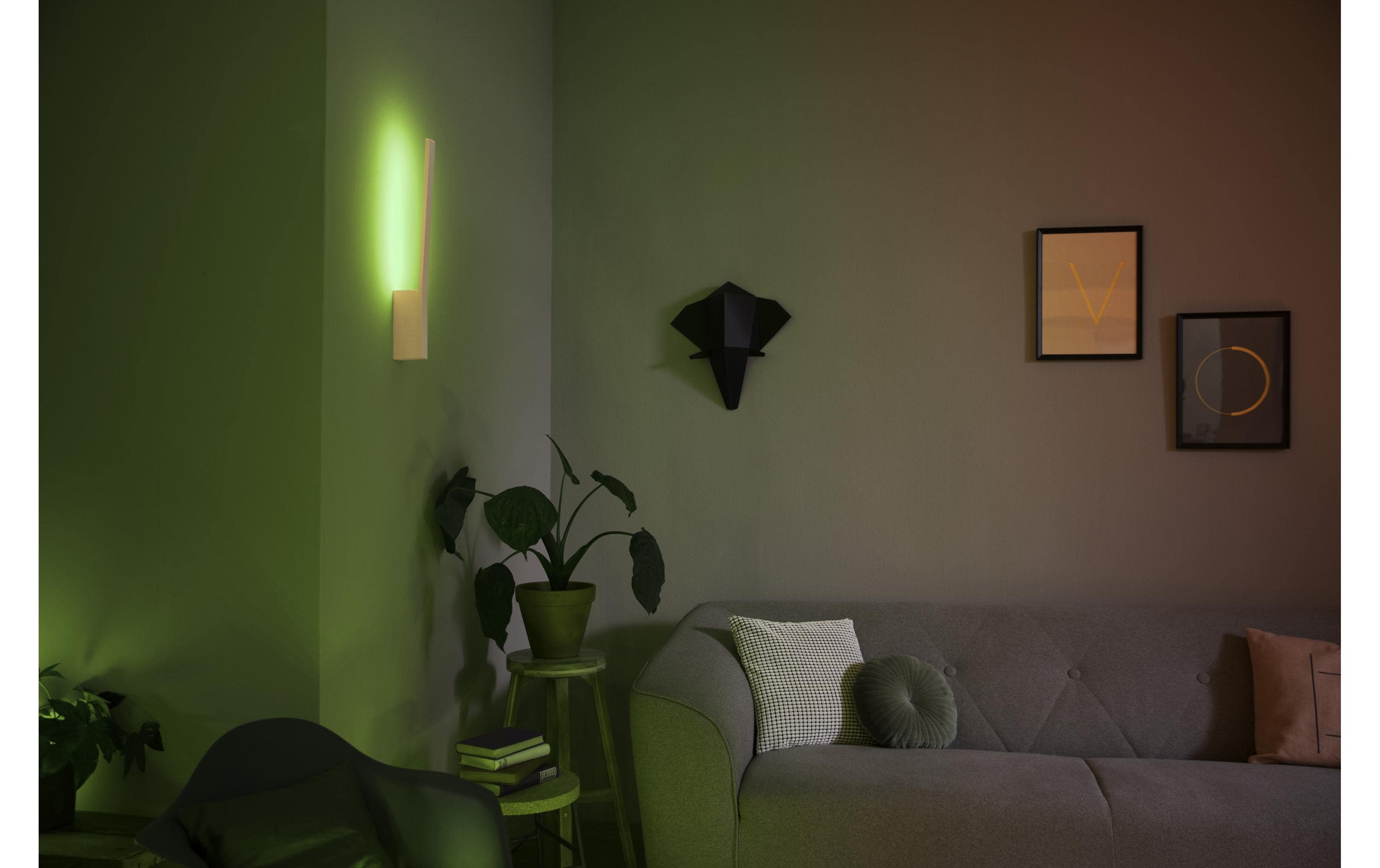 White & Color Ambiance Liane Wandleuchte Weiss<br>LED-Wandleuchte