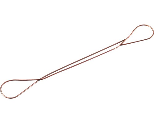 Betonbinddraad 1,0x160 mm verkoperd, 50 stuks