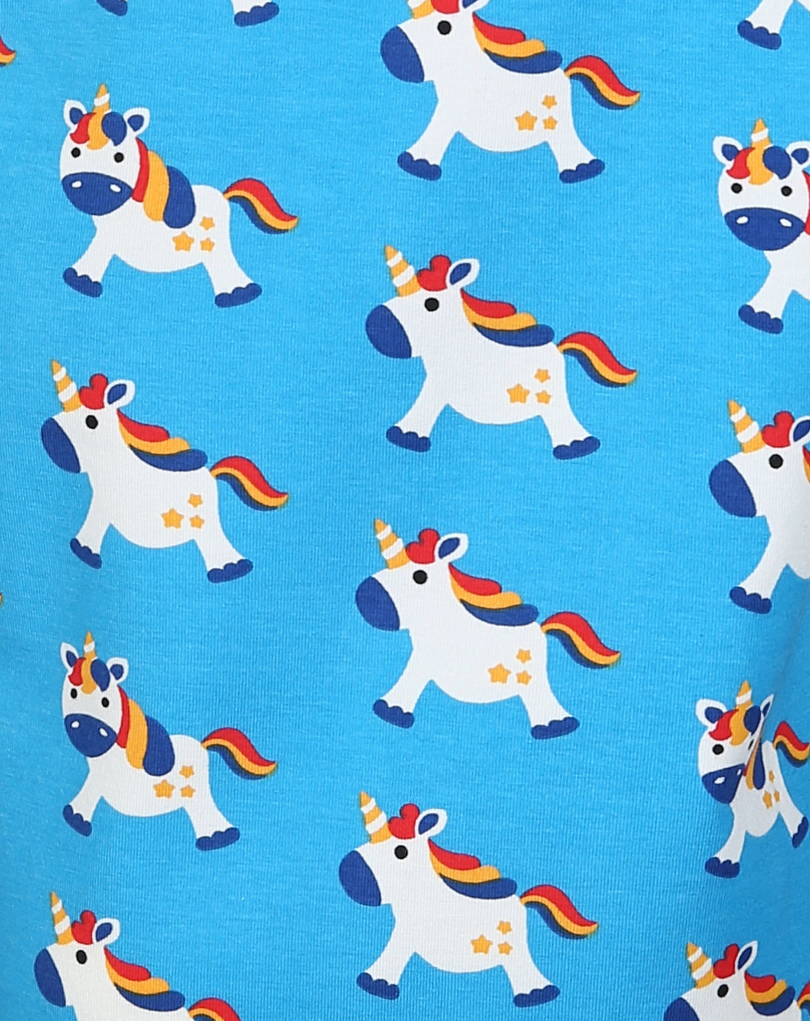 T-Shirt TALES UNICORN in blau