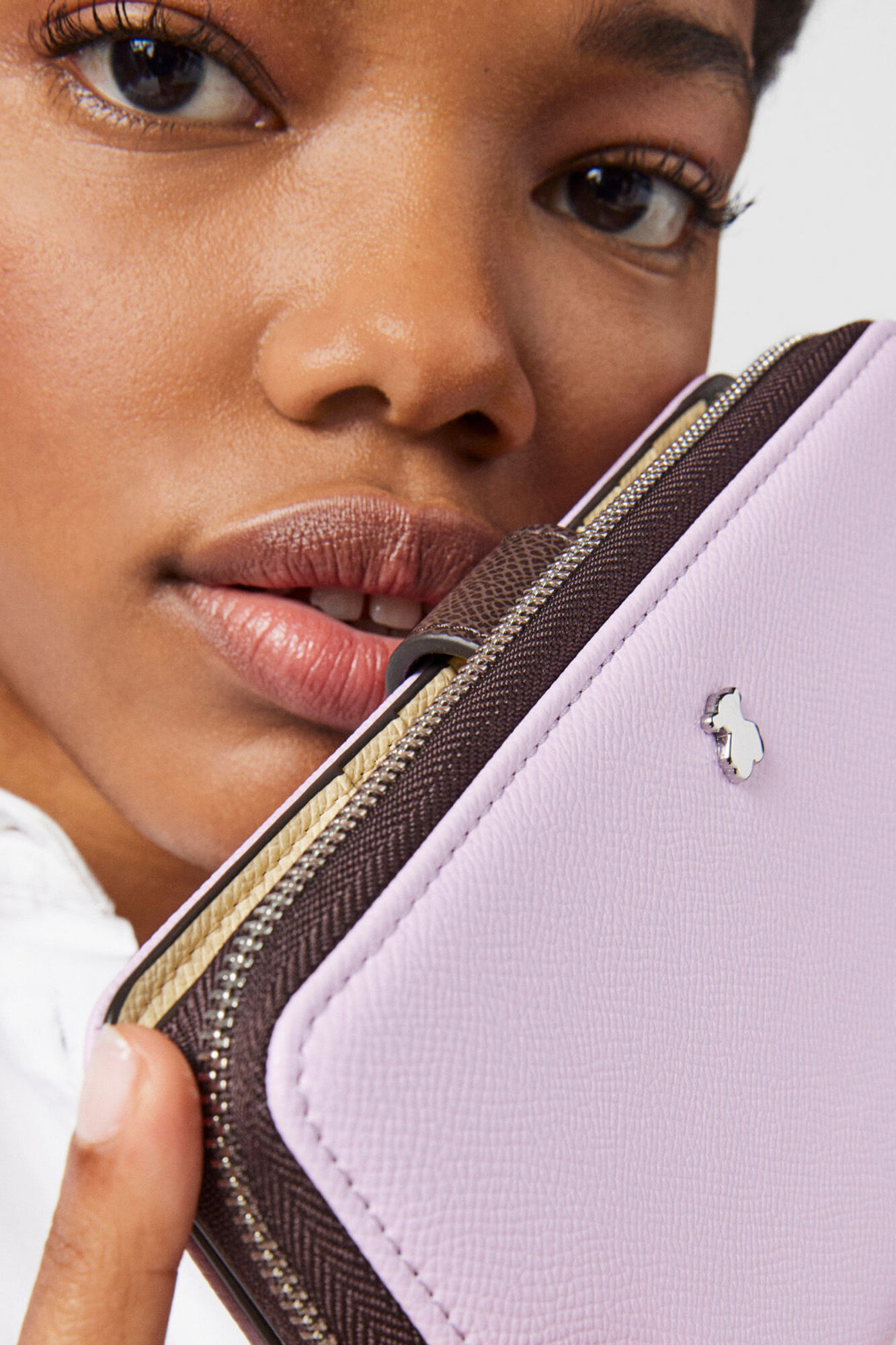 Billetera lilás New Dubai Saffiano - Lila