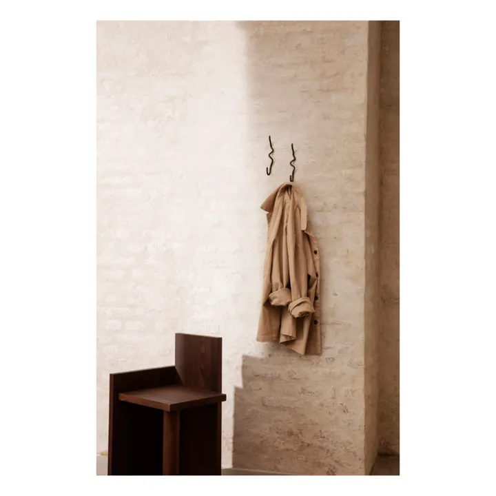 Ferm Living Patère Curvature | Noir