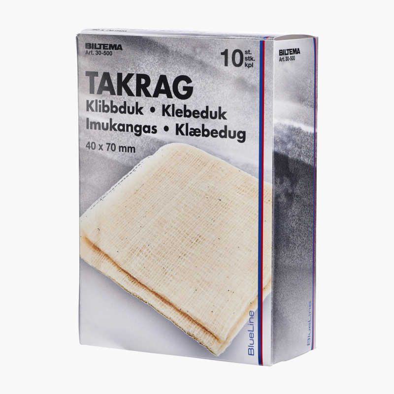 Klebeduk, 10 stk.