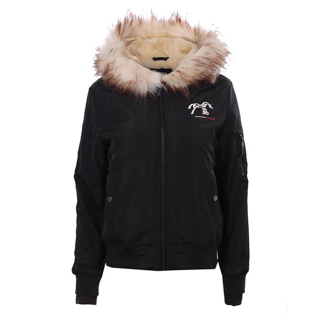 Winterjas Pénélope Lyon Glitter Zwart