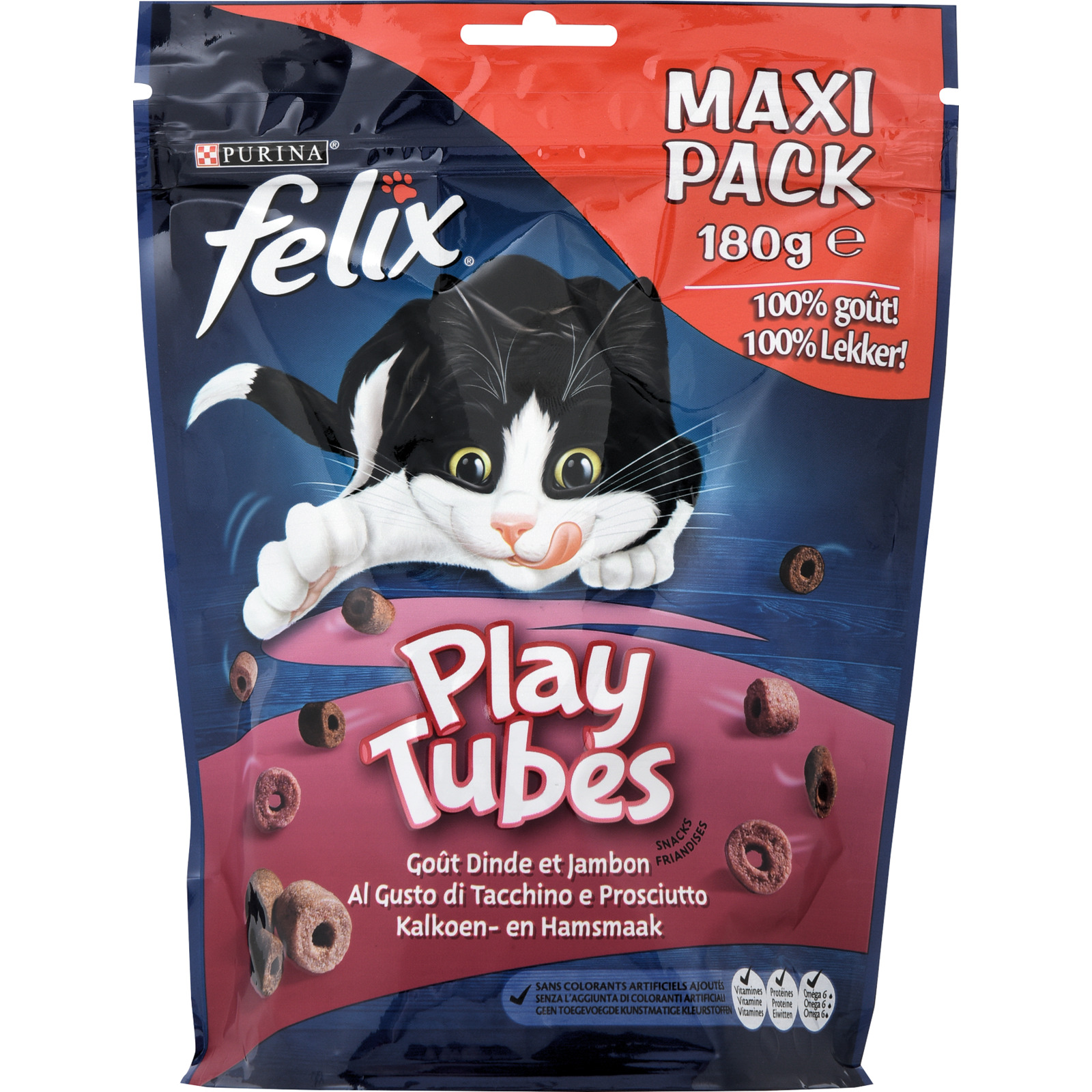 Felix Play Tubes Truthahn/Speck 180g