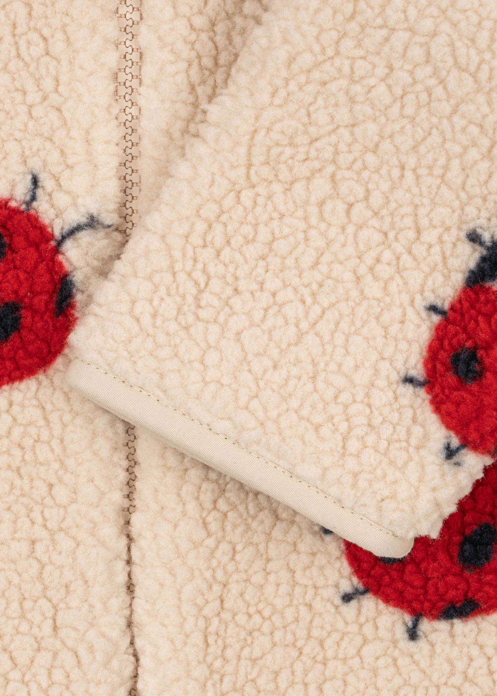 Jody køredragt - ladybug sand - 3M