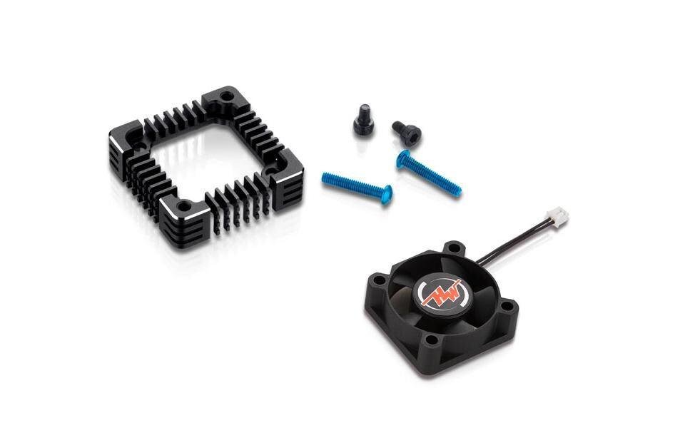 Lüfter & Adapter 3010, Schwarz, für XR10 Pro G2Lüfter mit Adapter und Schrauben