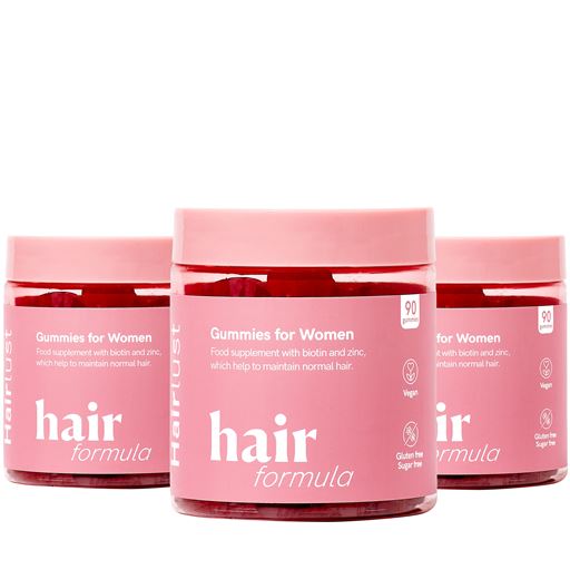 Hairlust Hair Growth Formula Gummies, 90 stk