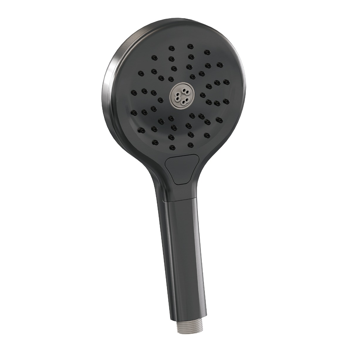 Brauer Gunmetal Carving vrijstaande badmengkraan met 3 standen handdouche gunmetal geborsteld PVD