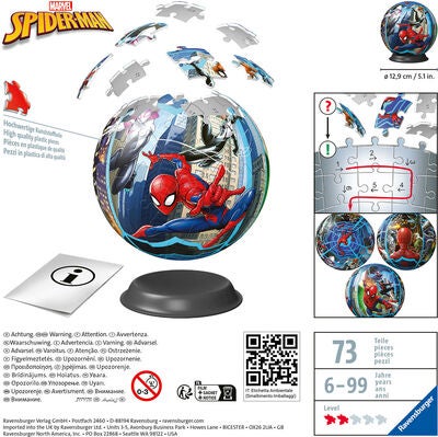 Ravensburger Spider-Man 3D-puslespill 72 Brikker