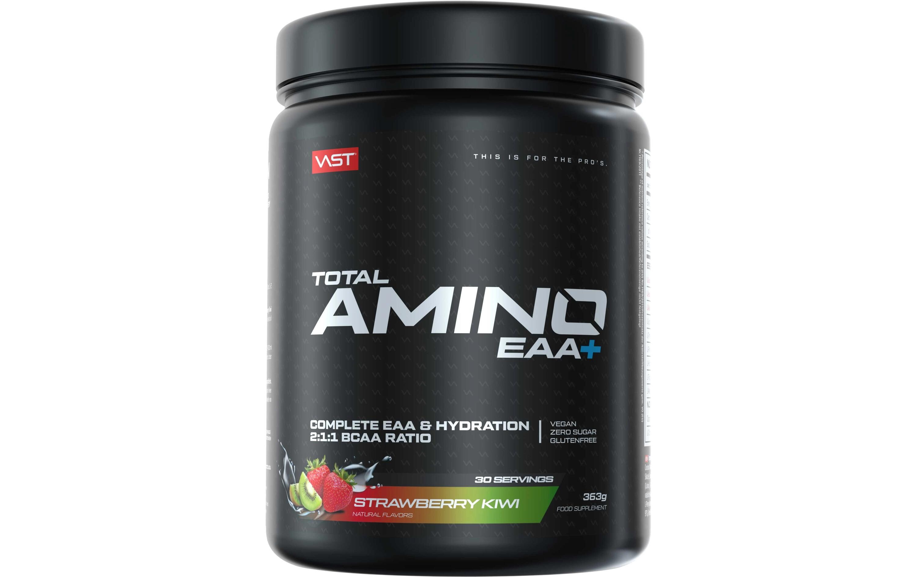 Pulver Total Amino EAA+ Dose: 381g, Strawberry KiwiEAA Pulver mit L-Citrullin