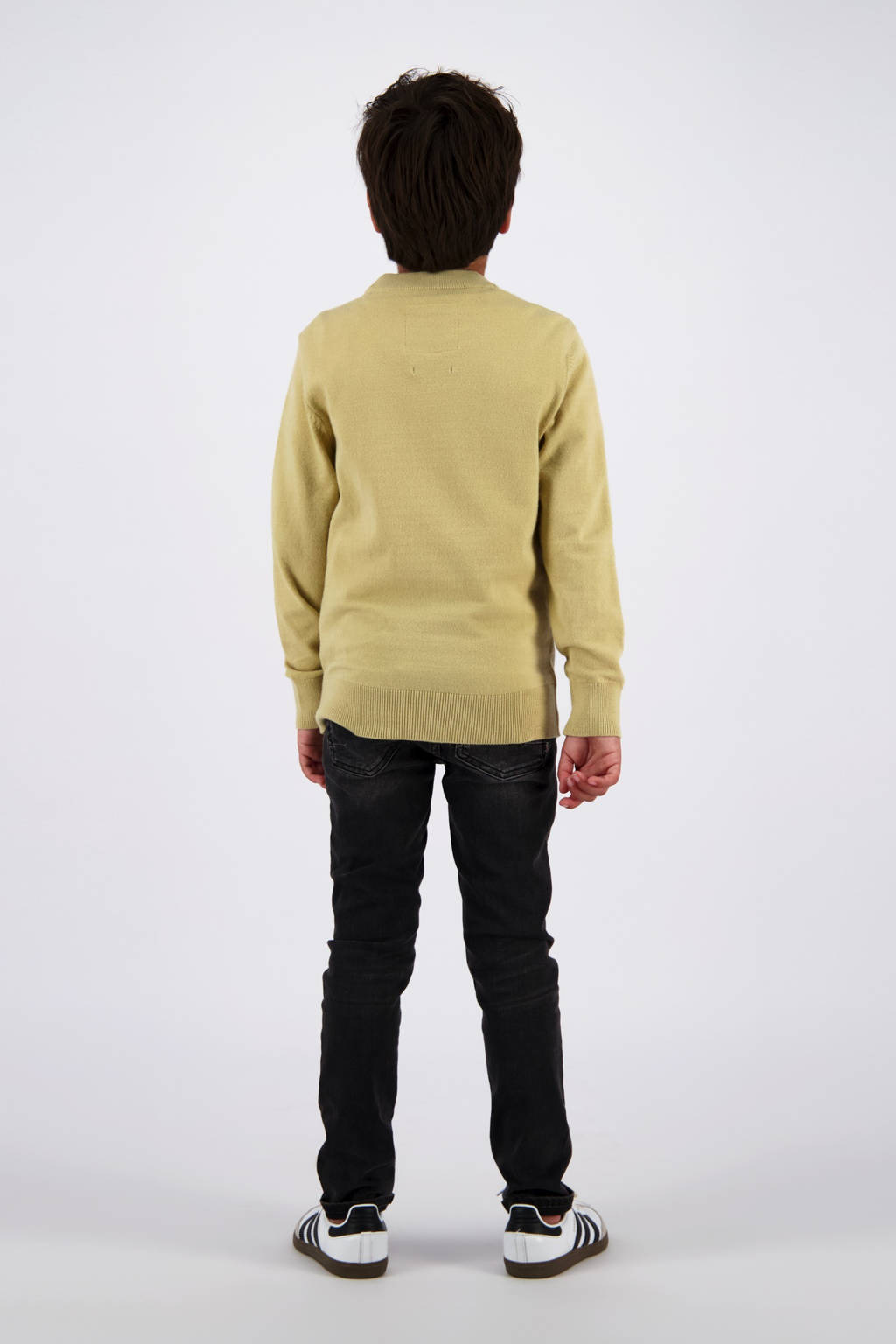 Vingino pullover beige fijn gebreid
