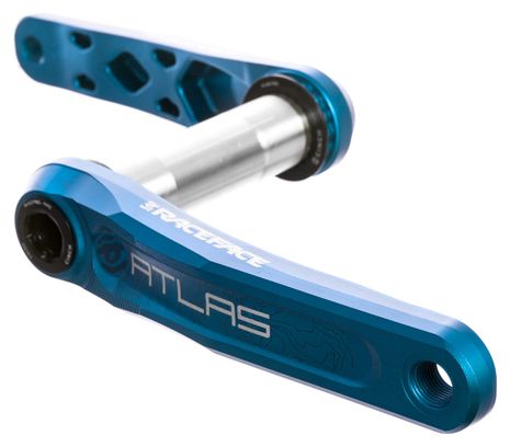 Manivelles Race Face Atlas Cinch Direct-Mount (sans boitier) Bleu