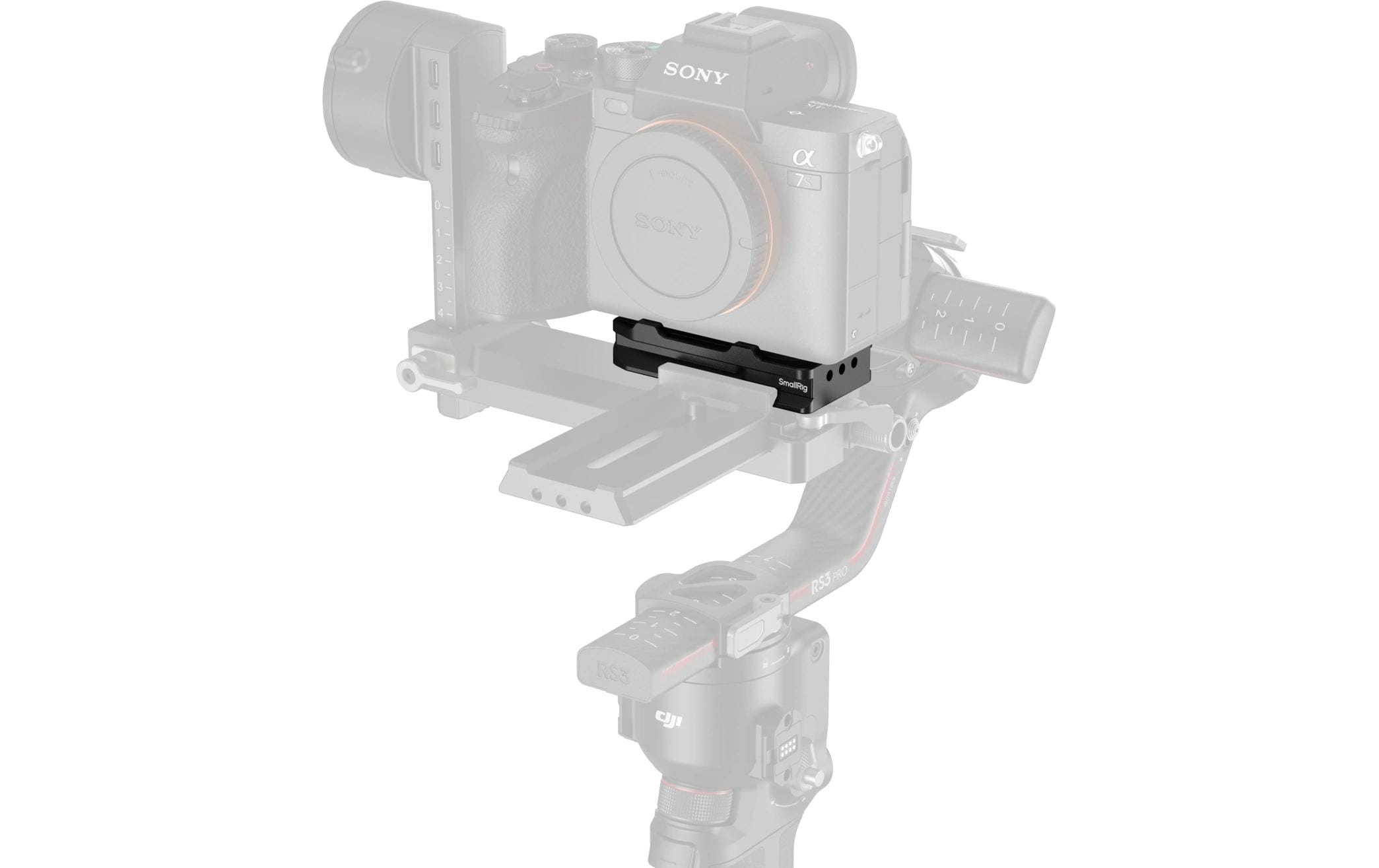 Arca-Swiss-Montageplatte für AirTag für SonyKamera-Plattenmontage