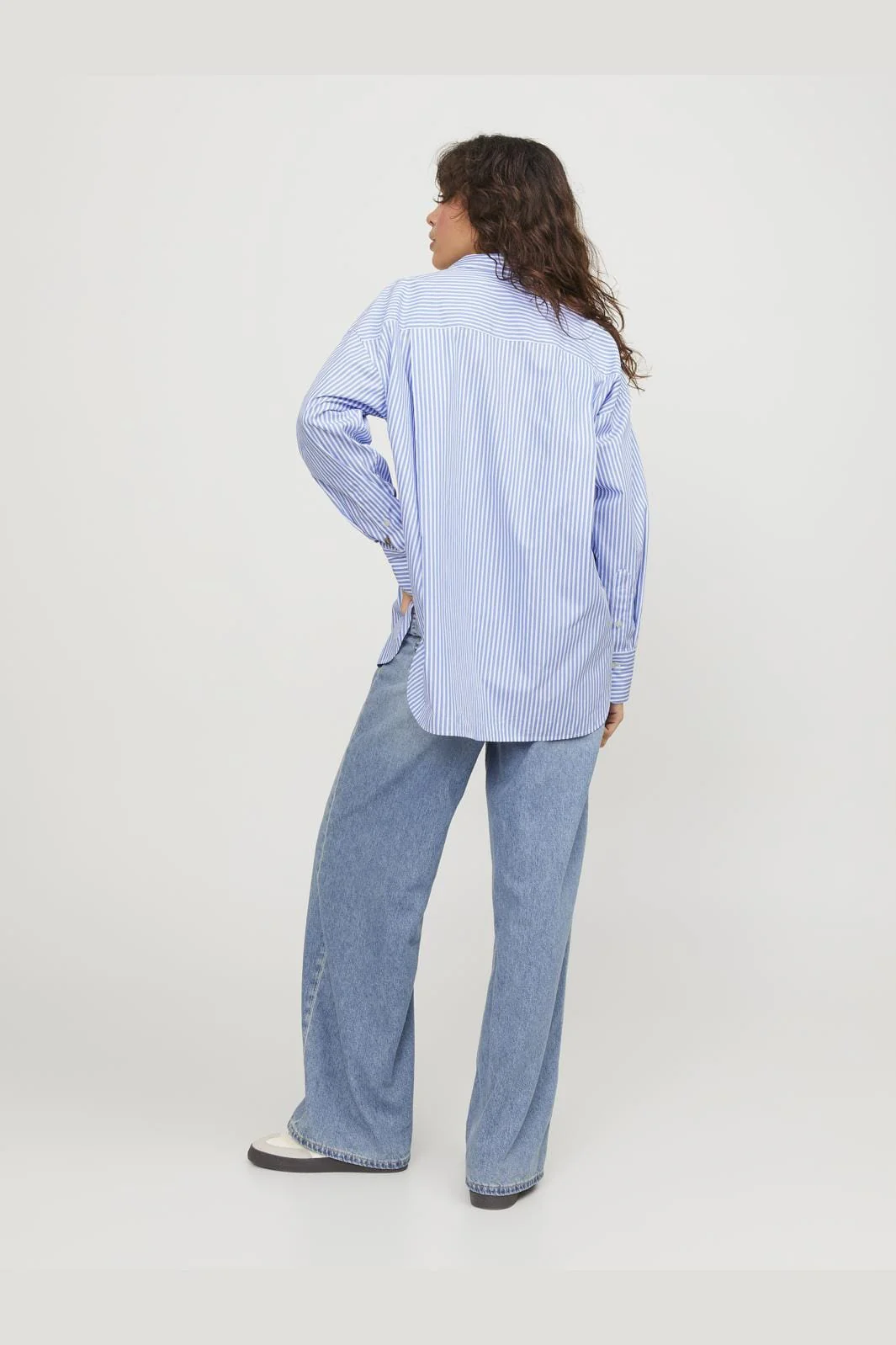 Jjxx Jxjamie Ls Relaxed Poplin Shirt 4101689 navy blazer stripes