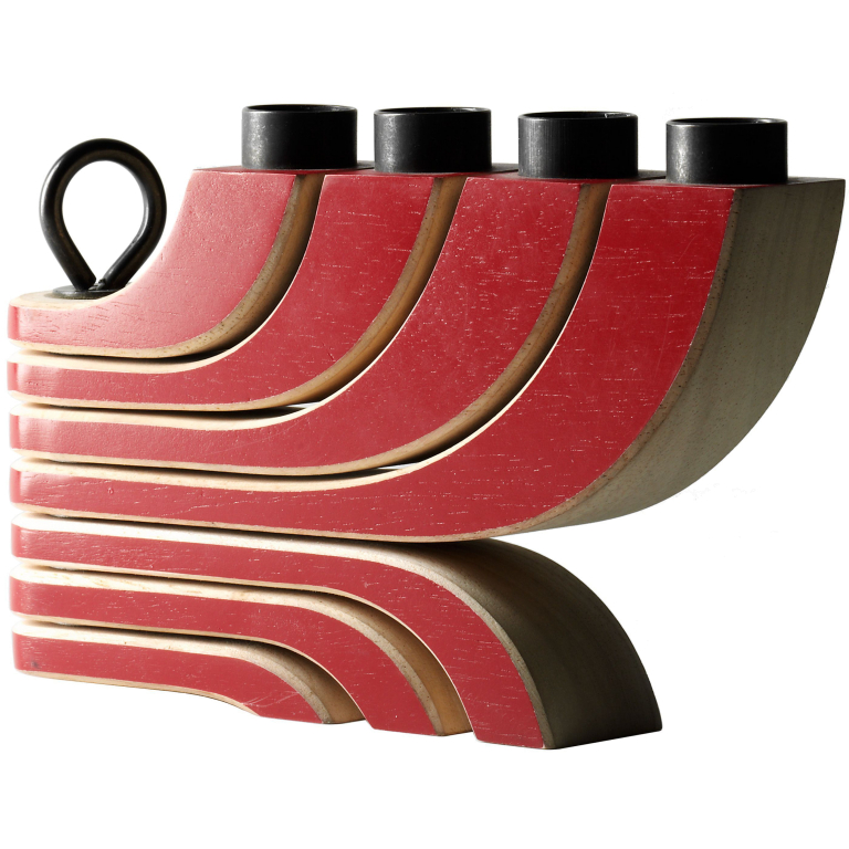 Design House Stockholm Nordic Light 4 kandelaar zwart