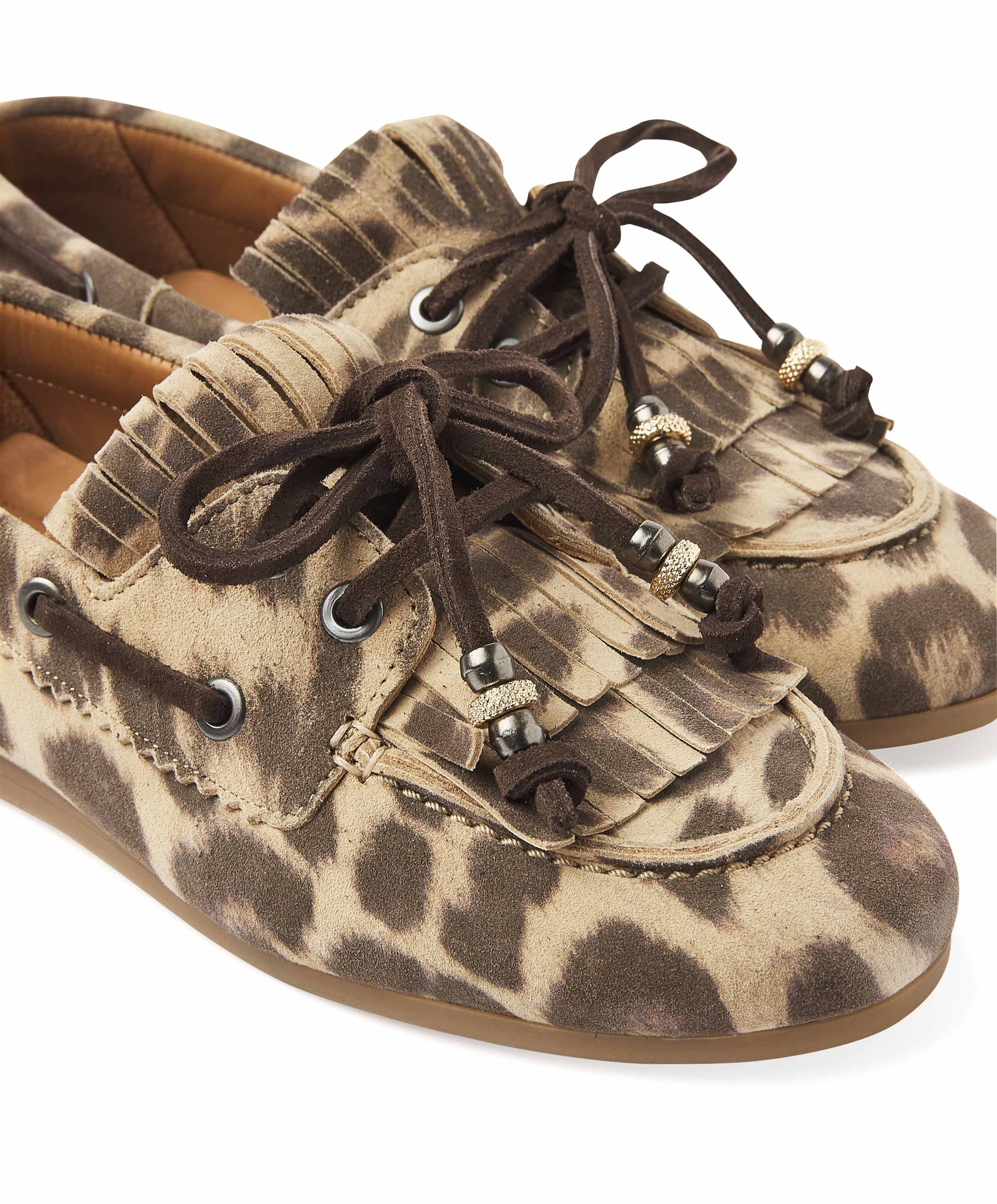 VIA VAI Dames mocassins June Loua bruin