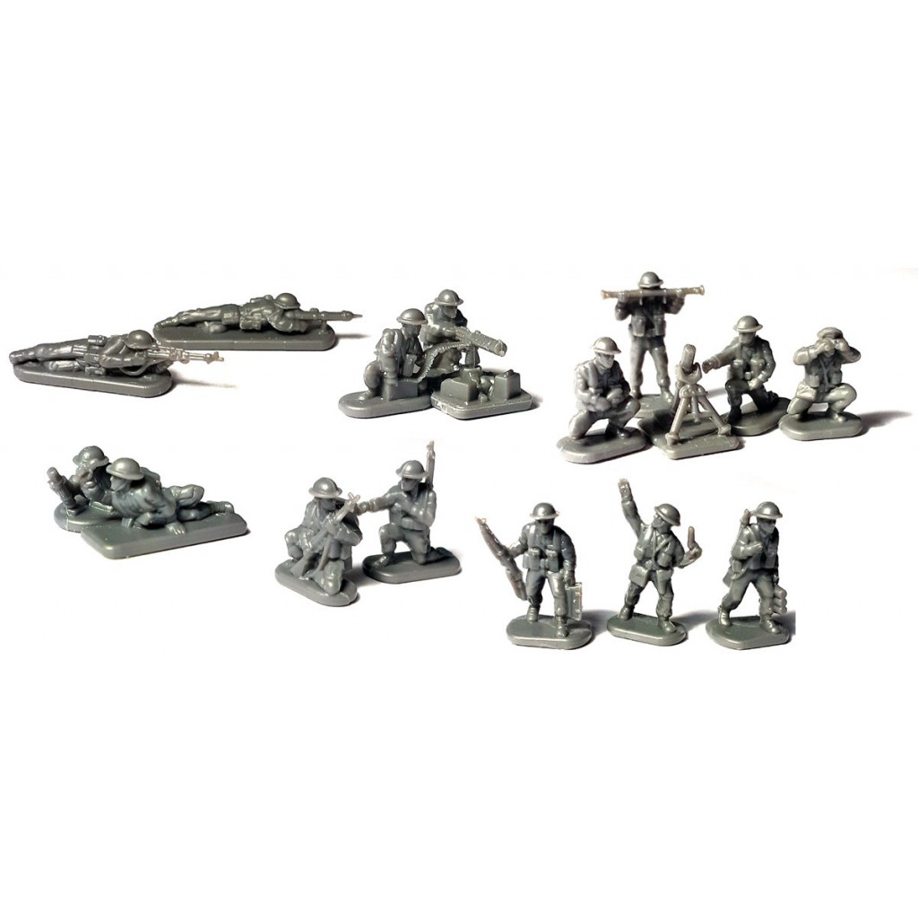 British Infantry and Heavy Weapons (12mm)