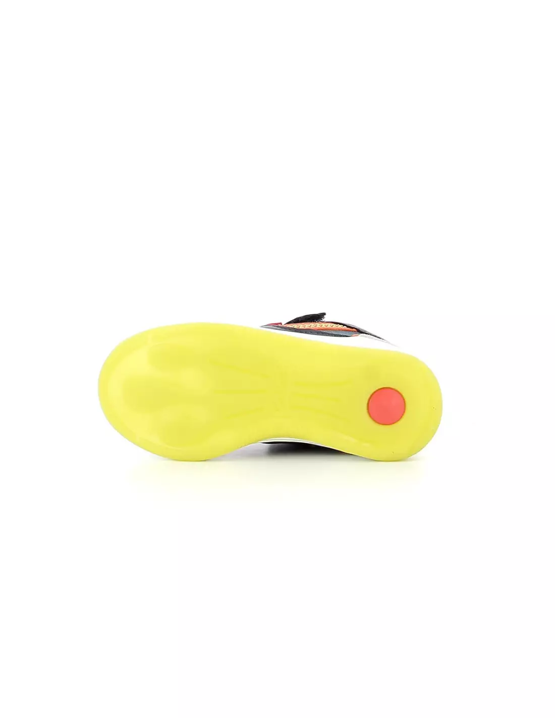 KICKERS KOUIC - Baskets MARINEGRISORANGE