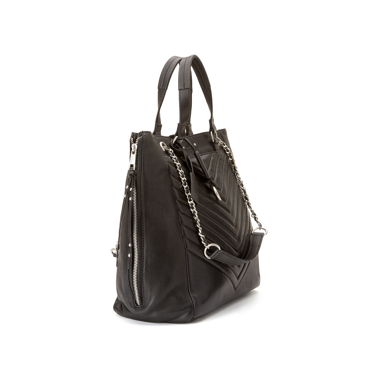 IKKS<br>Handtas em leer Signature Le 1440 matelassering