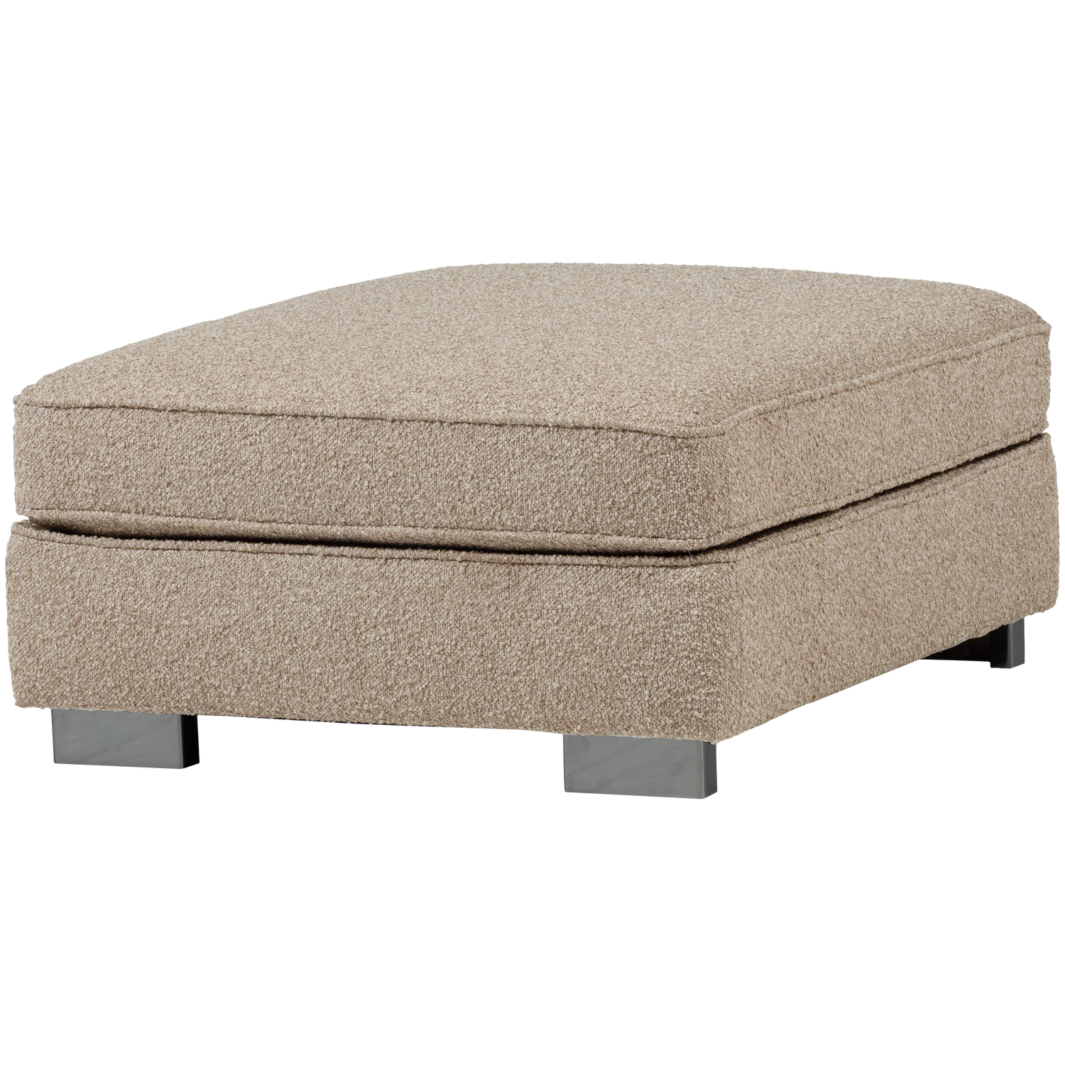 vtwonen Lazy Hocker - Bouclé - Naturel