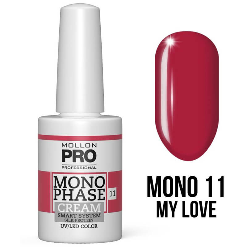 Vernis Monophase 5-en-1 uv/led Mollon Pro 10ML