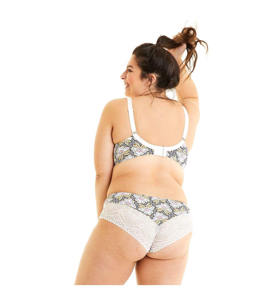 Soutien-gorge grand maintien ivoire Tequila
