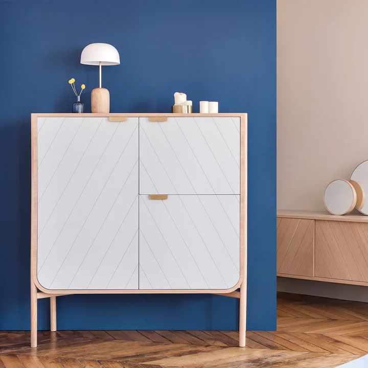 Hartô - Marius Kommode 120 cm, Eiche natur