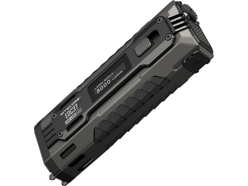 Nitecore Taschenlampe EDC37 - 8000 lm Hochleistungs-Taschenlampe mit 8000 lm