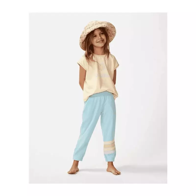 Pantalon junior RIPCURL Surf Revival Track Pant-Girl Light Blue