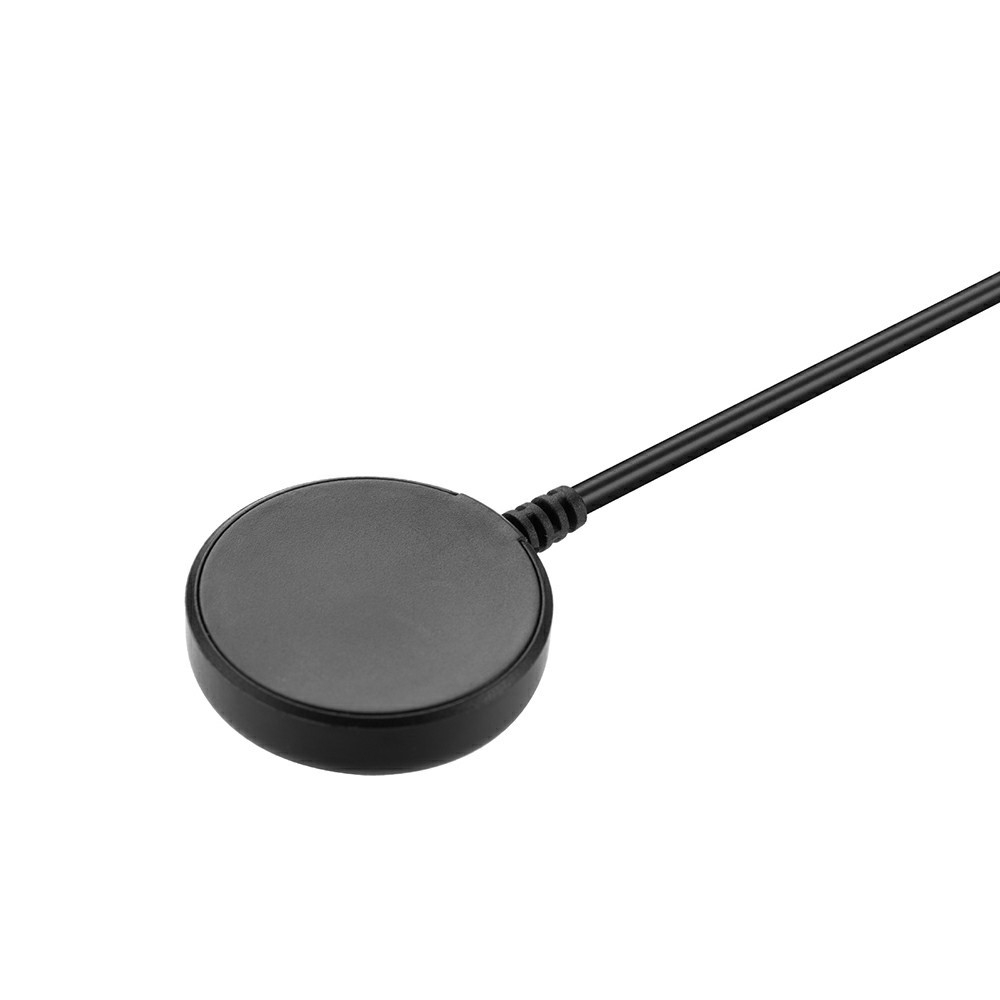 (1m) Samsung Galaxy Watch 5 / Watch 5 Pro / Watch 4 / Watch 3 / Watch Active USB A Ladekabel Magnetischer Wireless Charger - Schwarz