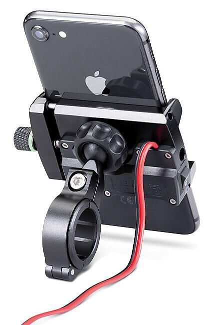 MIDLAND - SUPPORT SMARPHONE POUR 2 ROUES CONNECTE USB