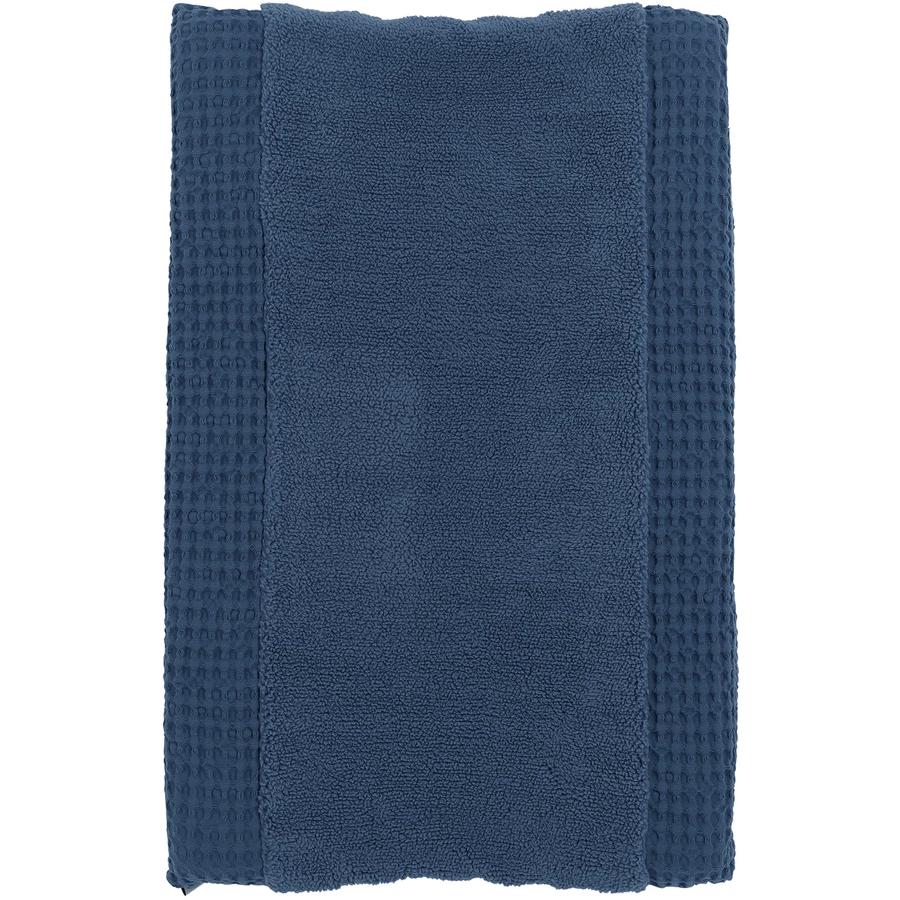 MEYCO Wickelauflagenbezug Waffel Teddy - Indigo - 50 x 70 cm