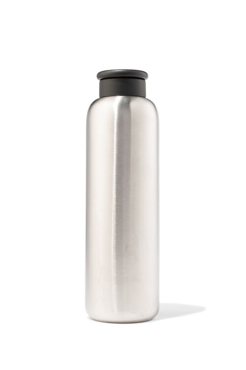 bouteille isotherme à double paroi inox argent 700ml