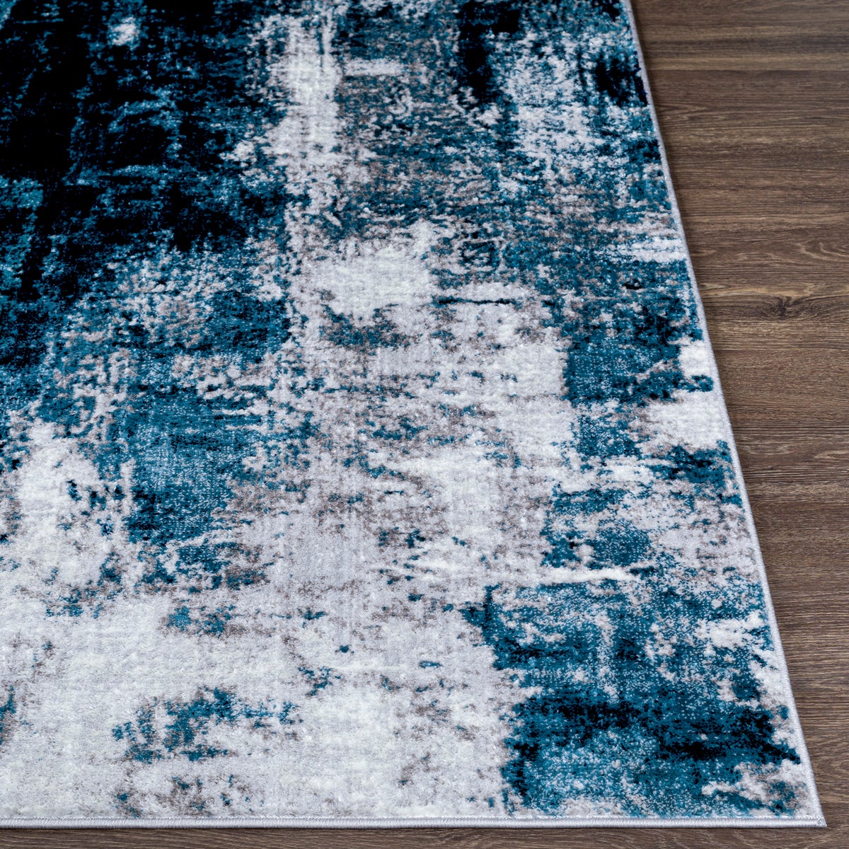 Abstract Modern Tapijt Blauw/Grijs 200x275 cm GIULIA