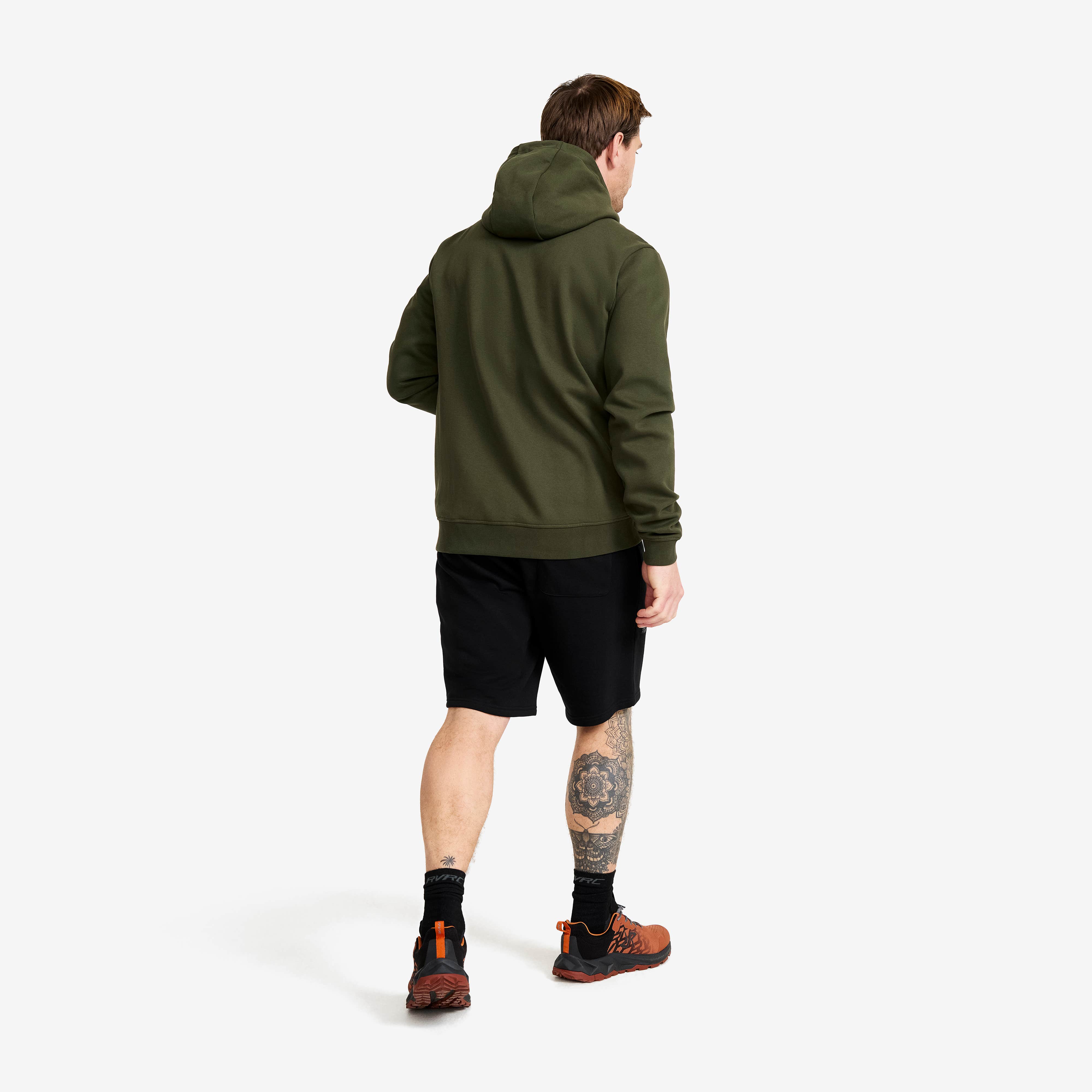 RVRC Full-zip Hoodie Herre Forest Night
