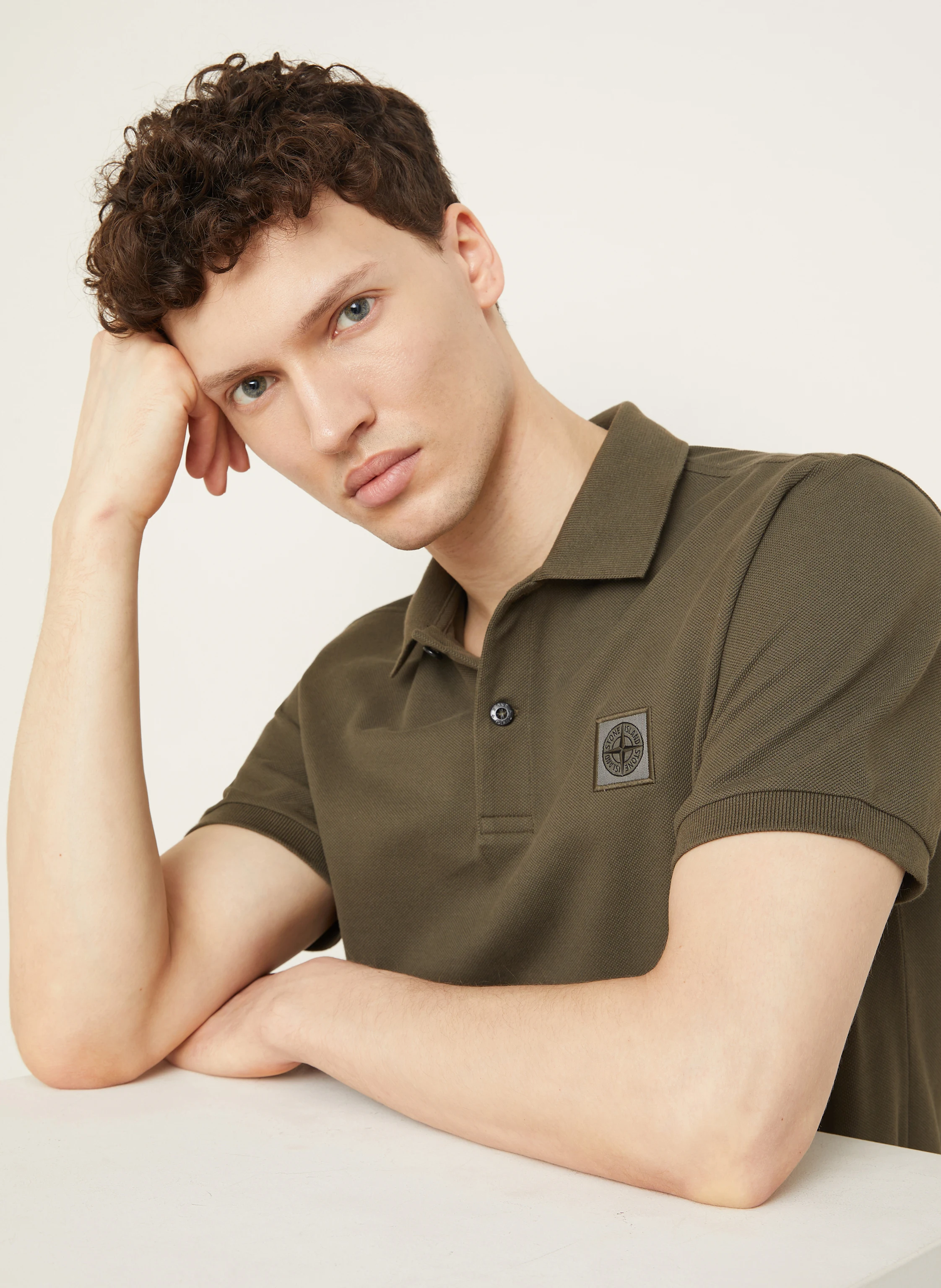 STONE ISLAND Piqué-Poloshirt