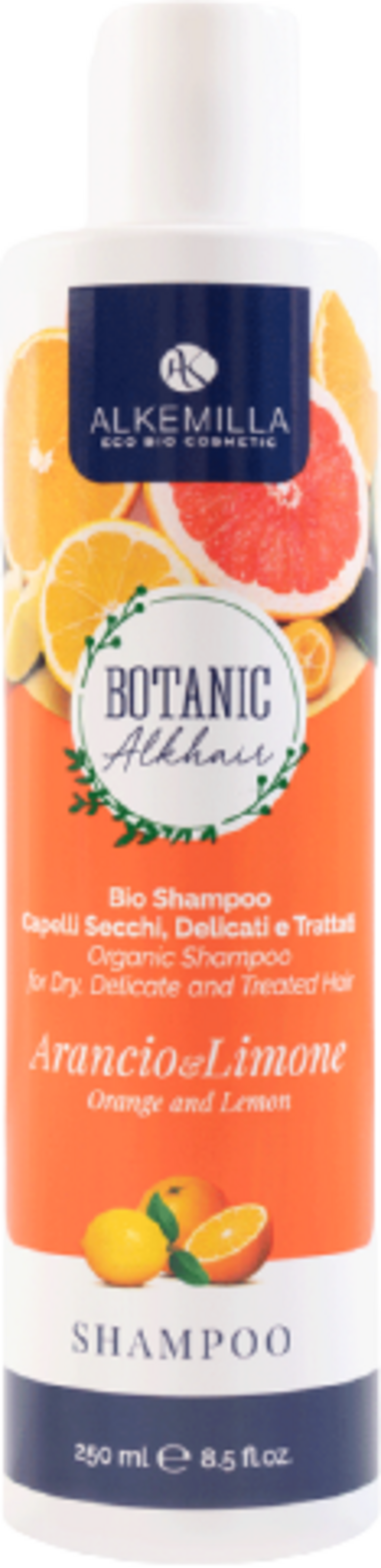 Alkemilla Eco Bio Cosmetic  Orange & Zitrone Shampoo, 250 ml