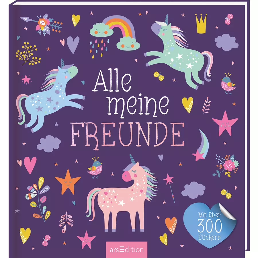 arsEdition Alle meine Freunde – Einhorn
