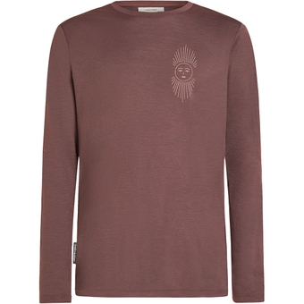 Icebreaker Merino 150 Tech Lite IB Solar Langarmshirt Carob Herren