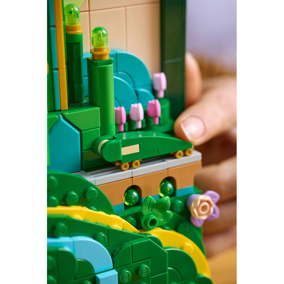 LEGO Wicked Emerald City muurkunst 75685