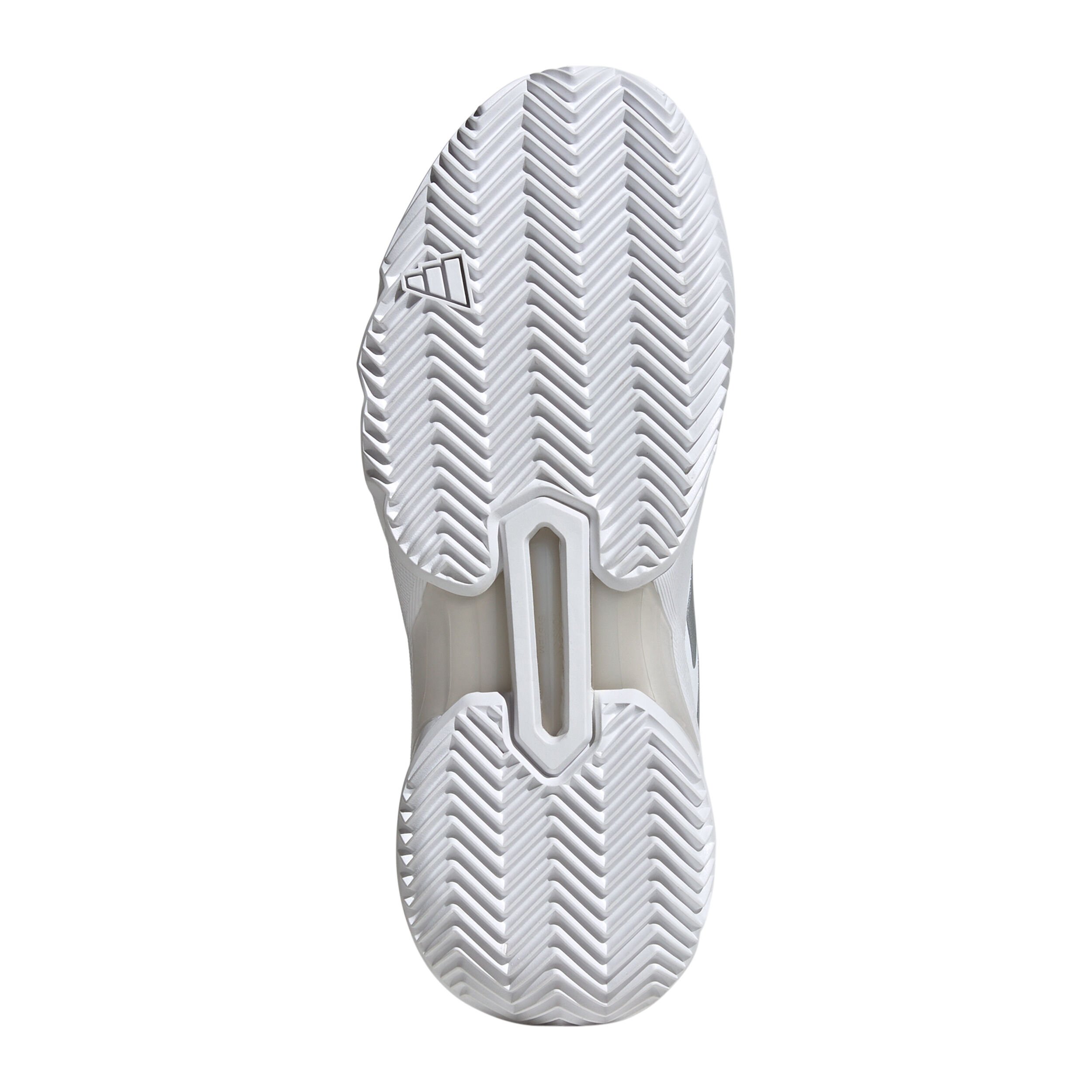 adidas CourtJam Control 3 Chaussure Terre Battue Femmes - Blanc , Argent