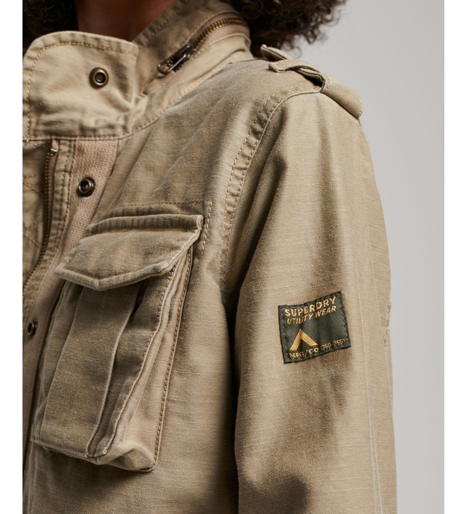 Jaqueta Superdry Vintage M65 Marrom